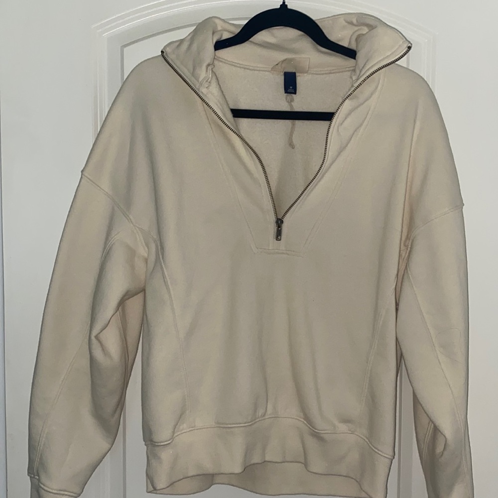 Half zip up